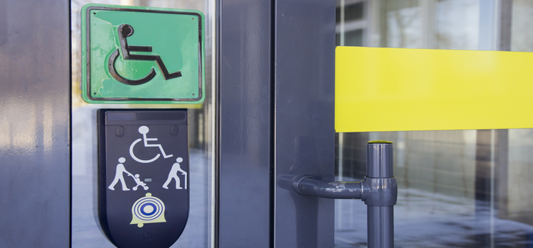 automatic handicap door opener in Tulare