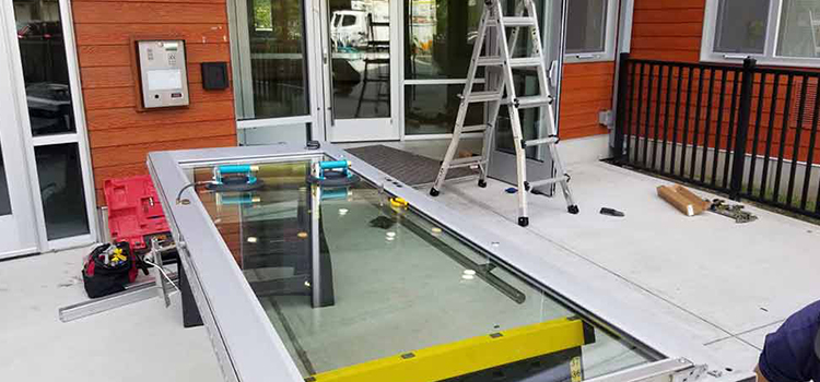storefront door glass replacement Tulare